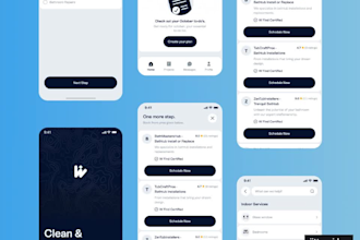 do UI design, wireframe, and create user flow in figma