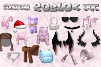 create unique roblox ugc accessories and wearable items ready for upload