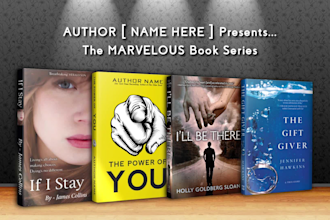 make multiple or series books video for authors and anyone