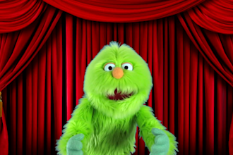 record your video using Marko the Furry Monster