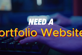 develop a wordpress website for your portfolio or company