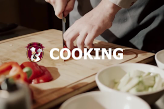 do food, recipe and cooking video editing and short video ads
