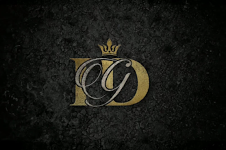 design professional stunning monogram initial logo