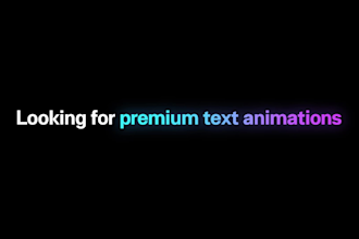 create brand promo ads text animation with motion graphics