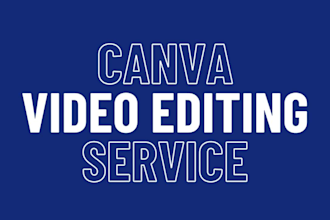 provide professional canva video editing and motion graphics