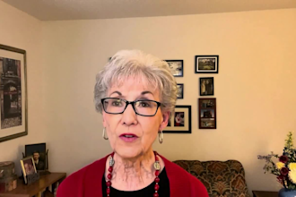 record natural english senior female spokesperson ugc video testimonial review