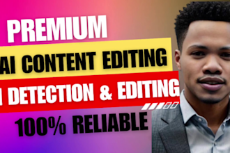 rewrite ai content ai content editing, and humanize ai content