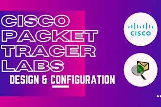 do cisco packet tracer and networking projects