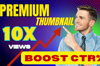 create engaging youtube thumbnails for higher CTR