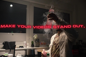 do a trendy music video
