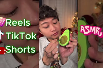 professionally edit asmr video for youtube, tiktok,instagram