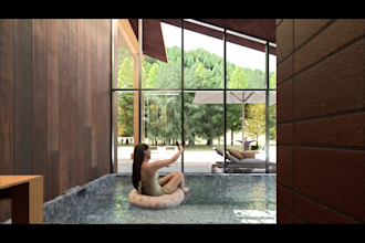 create modern 3d interior renders for your home or apartment