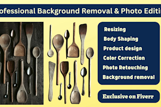 professionally remove the background and edit your image in white or transparent