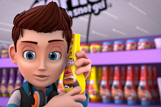do 3d animation, 3d character design, 3d music video, 3d kids animation