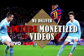 create monetized copyright free youtube sports highlights