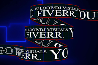 do create loopable motion graphics for dj club and event organizers