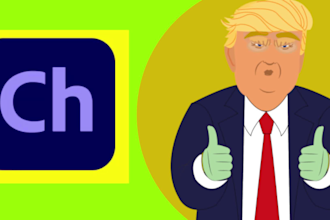 create adobe character animator puppet in 24 hours