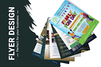 design a minimalist business flyer, event flyer, and leaflet