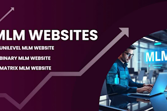 build any kind of MLM software and website