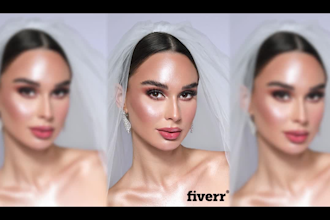 do skin retouching and image editing for you