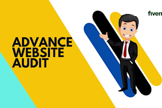 advance website audit report with next level action plan