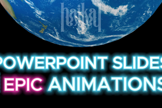 design animated powerpoint presentation with morph animation