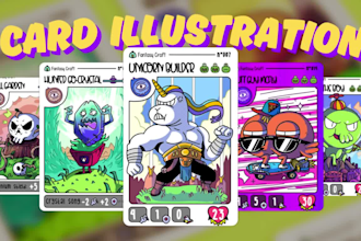 design card game, card game box design card game art card template board design