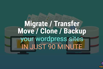 move, backup, clone, update wordpress in just 90 minutes
