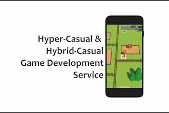 develop trending hyper casual game android and ios