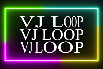 do vj loop visuals dj visuals loop logo animation