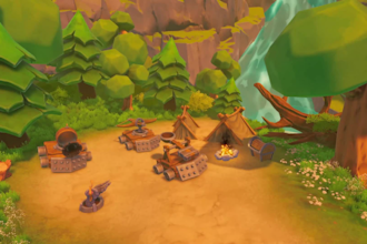 create stylized 3d game environment, level deign, unity game development