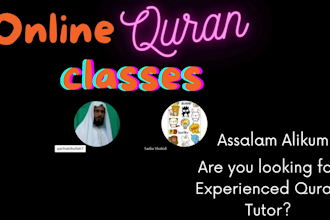 do online quran teaching  as a tajweed specialist quran teacher, tutor