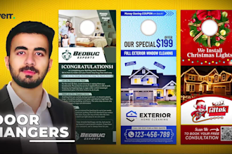 design engaging door hangers that attract customers