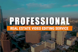 do real estate video editing in 24 hours