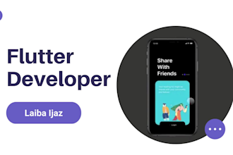 develop android and ios apps using flutter dart