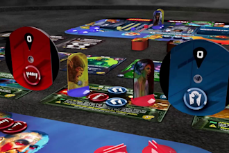 create 3d board game, board game design, kickstarter a crowdfunding video