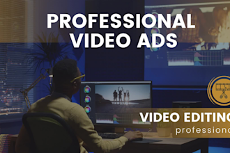 professional video editing and video ads for social media