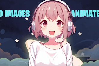 make a loop animation of your art, image or ai image, nsfw too