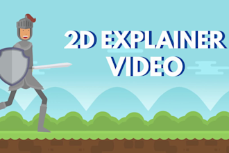create engaging 2d animated explainer videos
