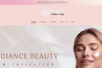 skincare website skincare shopify store skincare beauty website cosmetic store