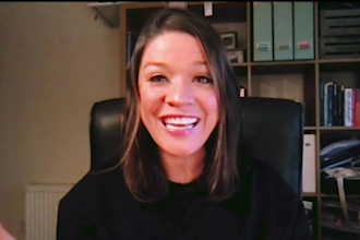 create a spokesperson video