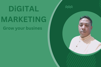 be your social media marketing manager and personal assistant