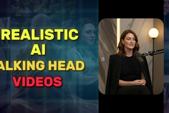 create realistic ai talking head and podcast videos