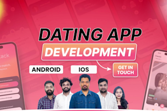 ai dating app development live streaming app custom dating app social media app