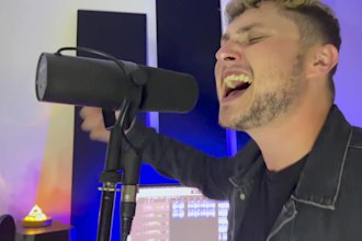 write lyrics or record pro male vocals for your music