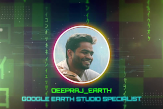 be your google earth studio animation specialist
