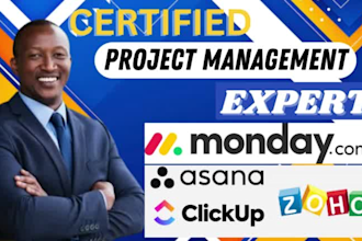 setup customize board workflow integrate automate your clickup asana monday com