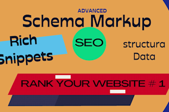 setup advance schema markup for rich snippets on wordpress shopify wix