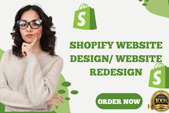 develop, design, and kickstart your ecommerce shopify website dropshipping store