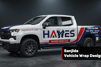 create truck wrap, trailer wrap, vehicle wrap design